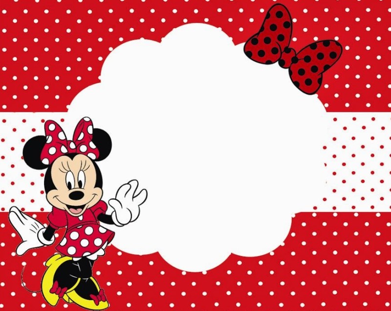 Minnie Mouse Printable Template