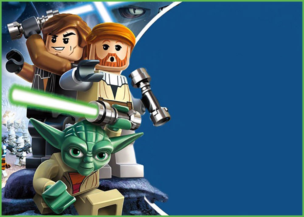 Lego Star Wars Invitation Template
