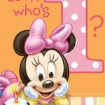Adorable Disney Minnie Mouse Invitation