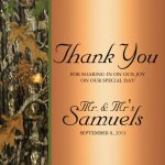 Camo Invitation template