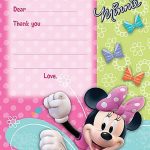 Minnie Mouse Invitation Template