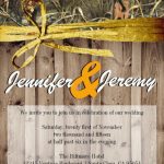 Wedding Invitation Example