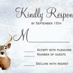 White Camo Wedding Invitation