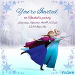 Disney Frozen Invitation