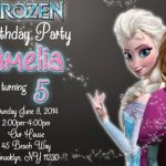 Frozen Birthday Party Invite