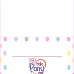 Invitation template - My Little Pony