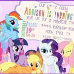 MLP Invitation Sample