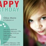 Personalised Birthday Bowling Invitation