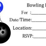 Simple Bowling Party Template
