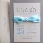 Baby Boy Etsy shoer invitation