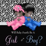 Cute Boy or Girl Gender Reveal Invitation