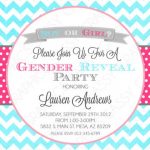 Gender Reveal Invite Sample
