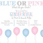 Gender Reveal Party Invitation 2