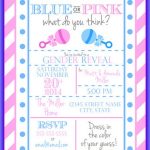 Gender Reveal Party Invitation 3