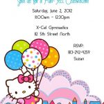 Hello Kitty Party Invitation Sample