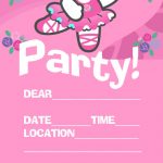 Hello Kitty Template for Party Invitations