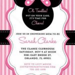 Minnie Mouse Baby Shower Invitation on Etsy