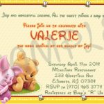 Winnie the Pooh Baby Shower Invitation - Etsy Sample