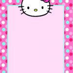 Free Hello Kitty Invitation template