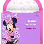 Minnie Mouse invitation sample