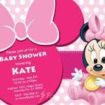 Minnie Mouse shower Invitation