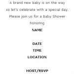 shower invitation party wordings