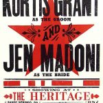 bbq wedding invitation