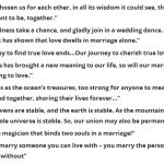 Romantic wording ideas for wedding quotes