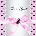 Cute Ladybug invitation cover