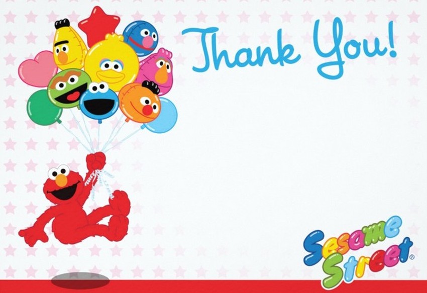 Free Sesame Street Template Invitations Online Free Sesame Street Template Invitations Online