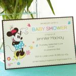 Minnie Mouse Baby Shower Invitations Sample