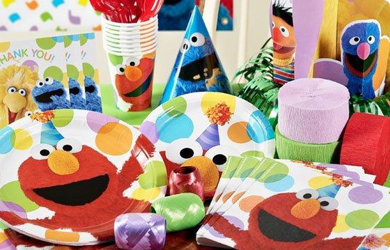 Sesame Street Birthday Party Supplies