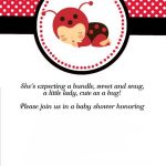ladybug invitation free template