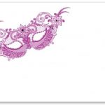 Free Masquerade Party Invitation template printable