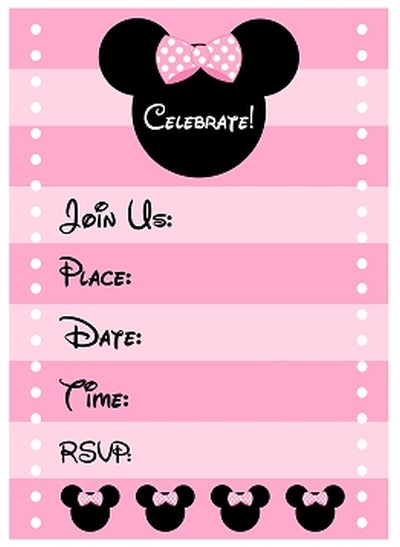 Top Minnie Mouse Birthday Invitations for your loved ones ...