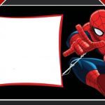 Free Spiderman birthday party invitation template