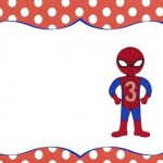 Free Spiderman party invitation template
