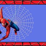 Spiderman Birthday Invitation free template