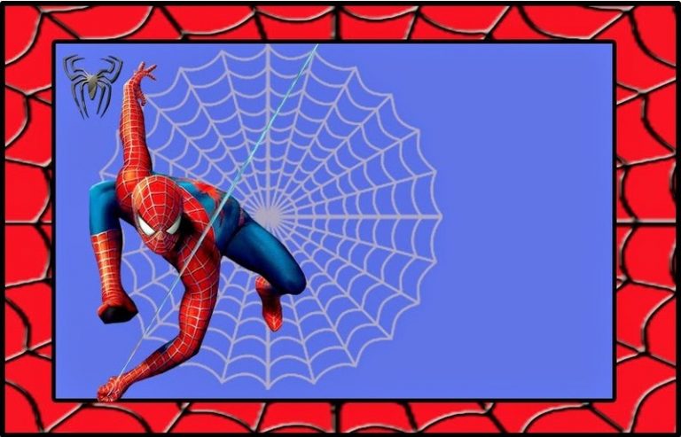 Spiderman Birthday Invitation Free Template Invitations Online