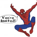 Spiderman Party Invitation free