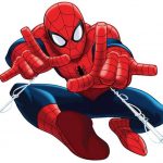 Spiderman logo for Birthday Invitations
