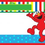 elmo birthday invitation free template