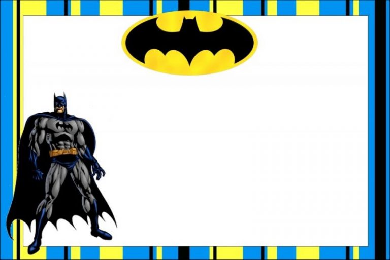 Batman Free Printable Invitation Templates Invitations Online