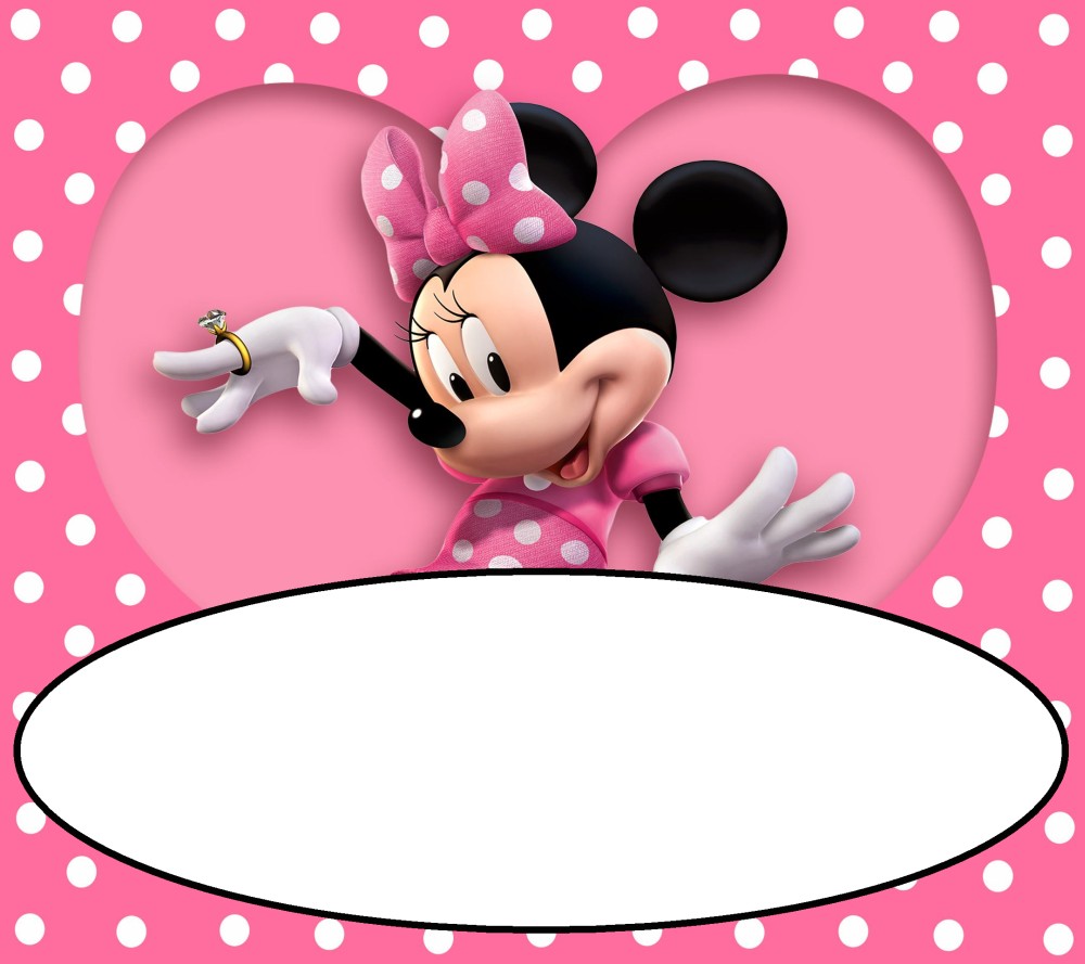 Minnie Mouse Free Printable Invitation Templates - Invitations Online With Minnie Mouse Card Templates