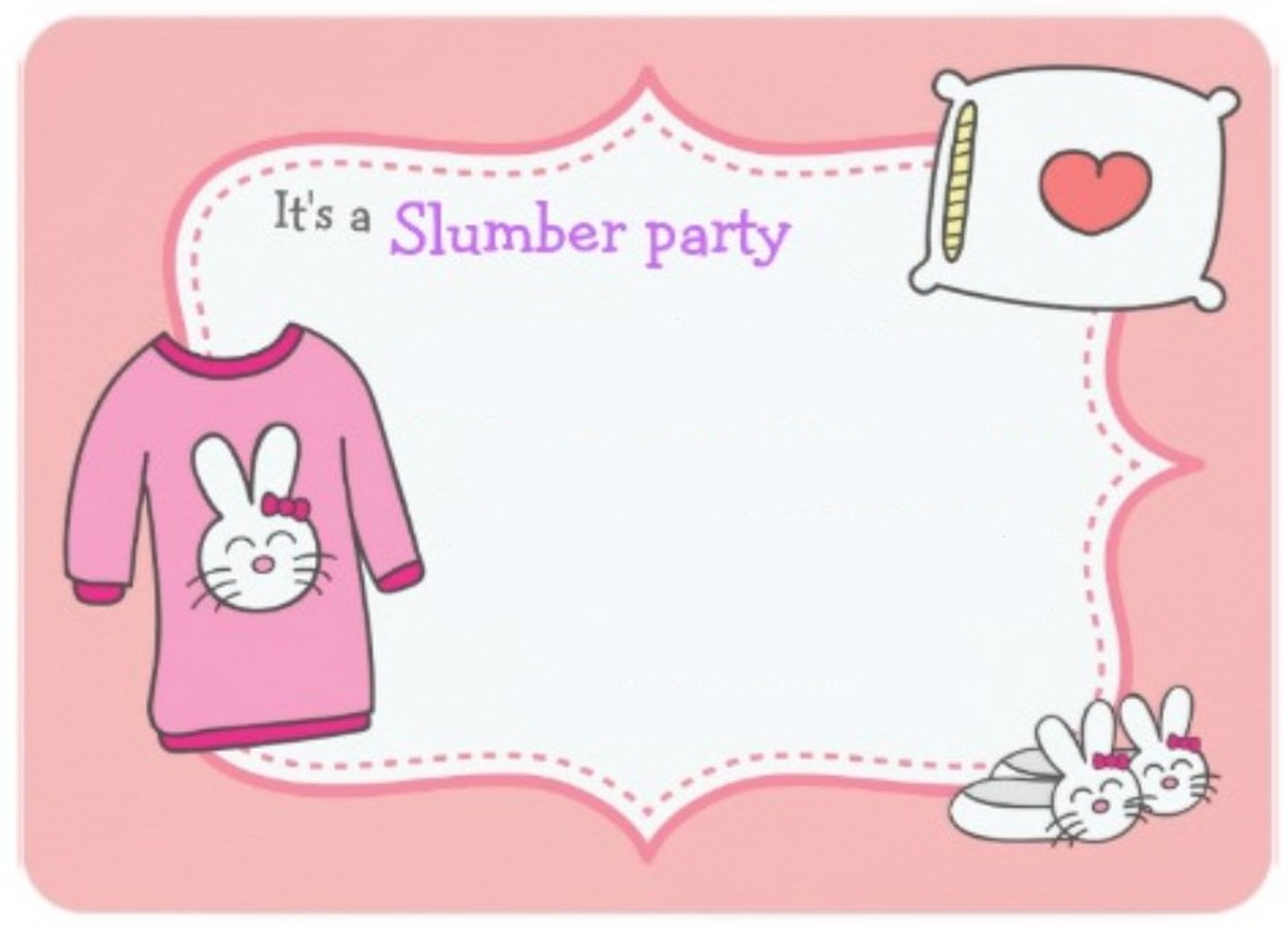 Pajama Party Invitation Template from www.showerinvitationsonline.com