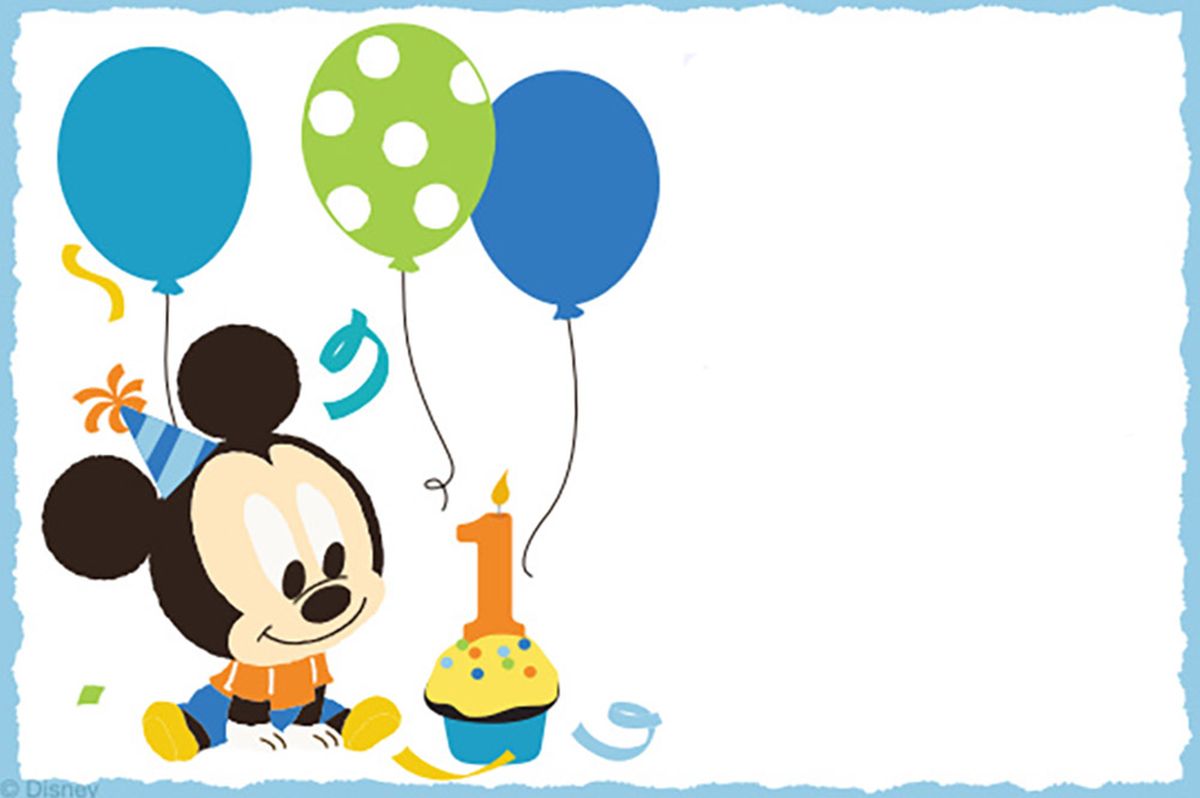 Free Printable Baby Mickey Mouse Invitation Invitations Online