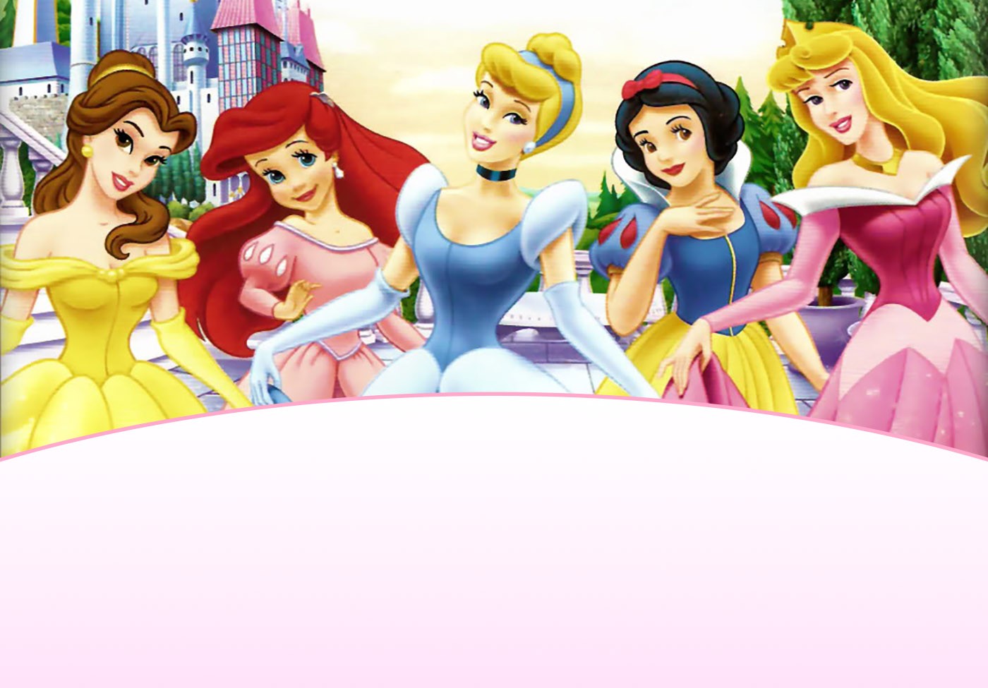 Free Printable Disney Princesses Invitation Template Invitations Online