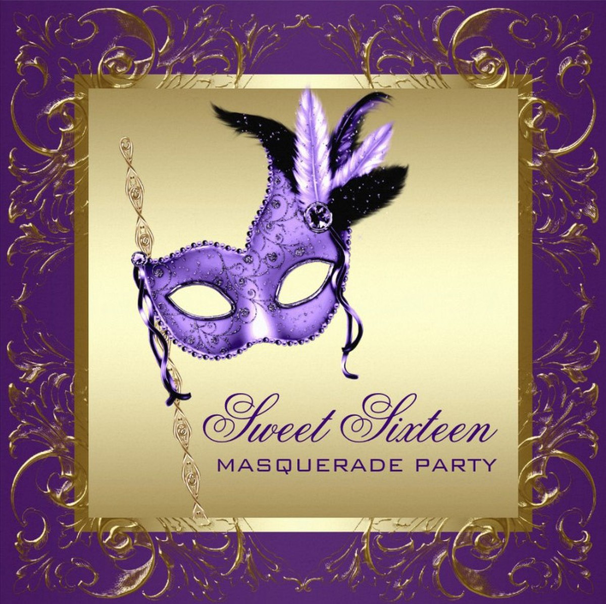 Free Printable Masquerade Invitation Templates | Invitations Online