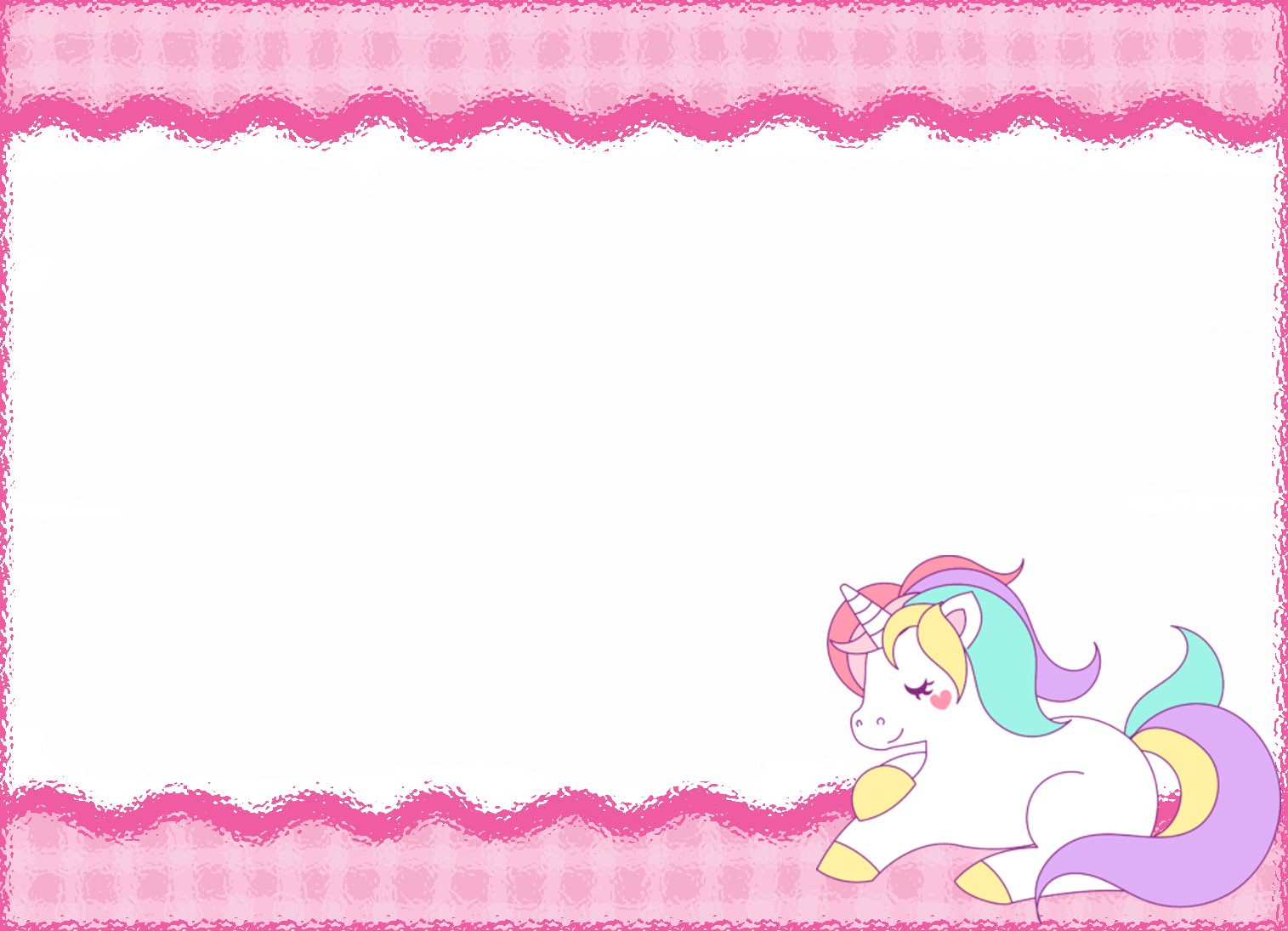 unicorn invitation templates designed to meet the