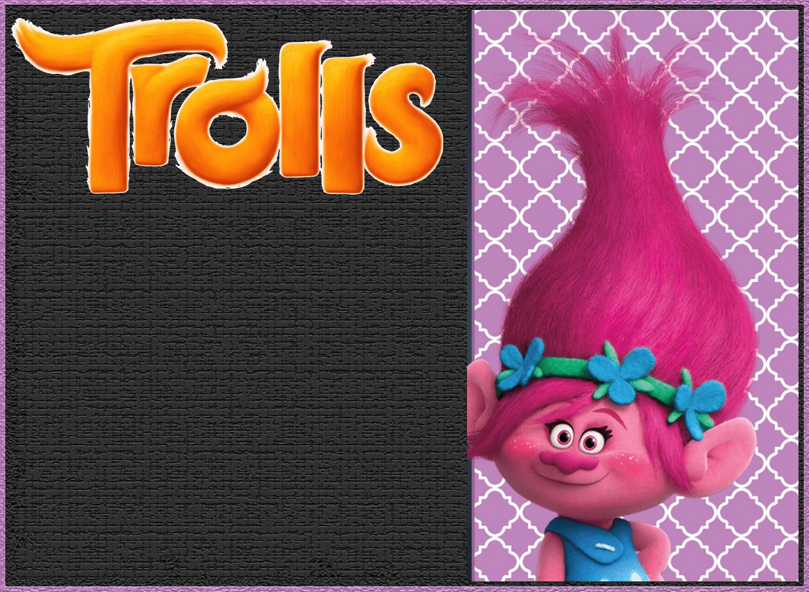 Free Printable Trolls Invitation Templates Invitations Online